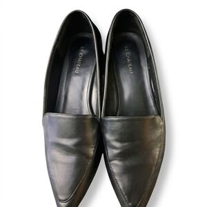 Le Chateau Classic Black Womans Slip-Ons